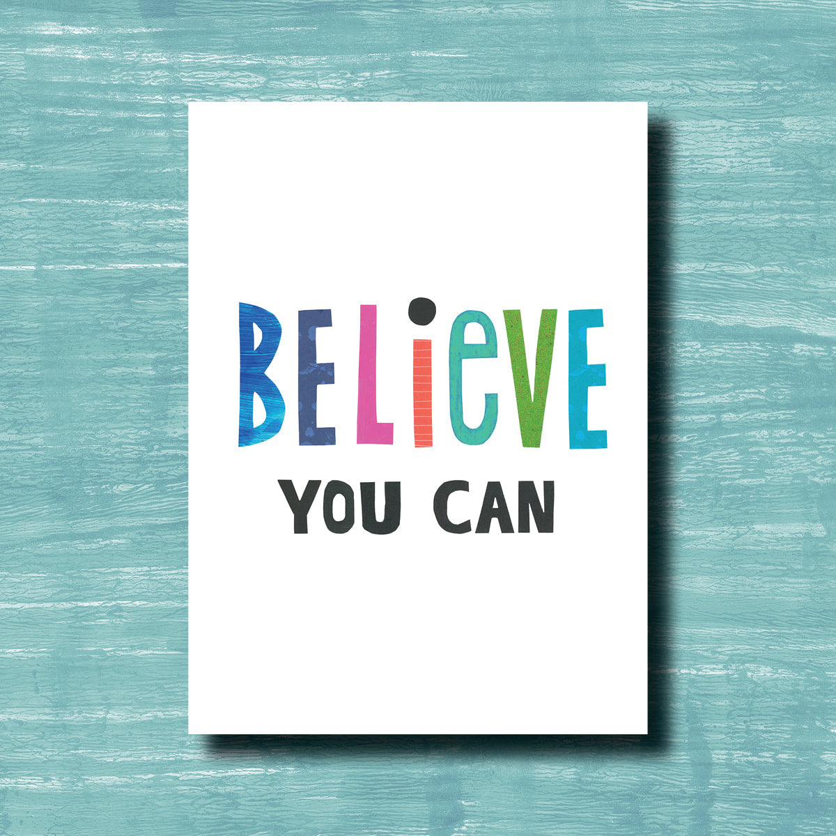 Because You Can - Greeting Card