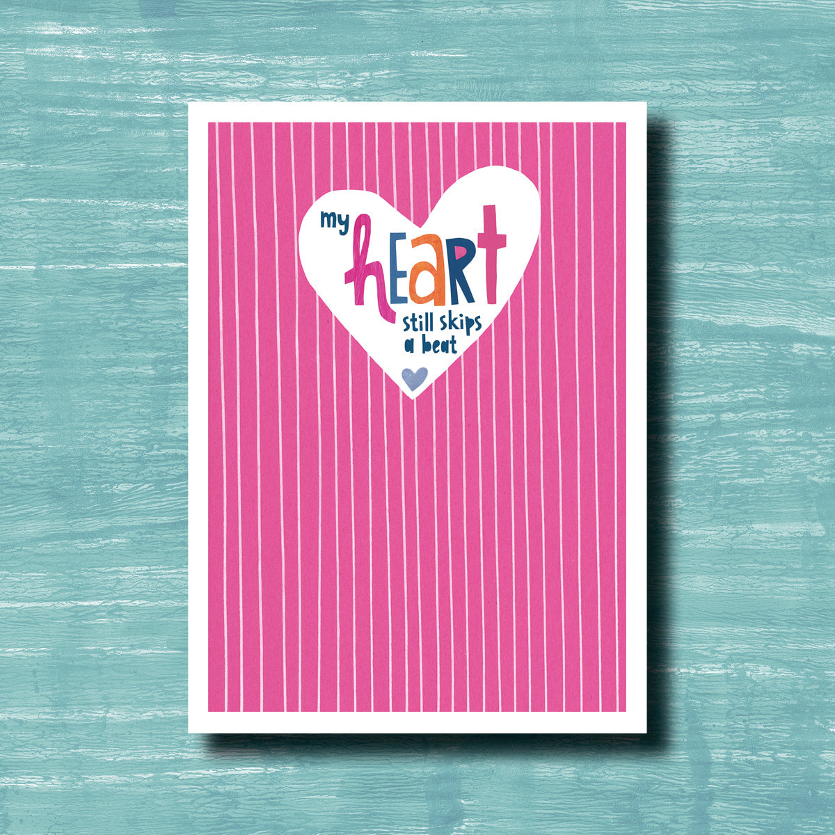 Skips a Beat - Greeting Card