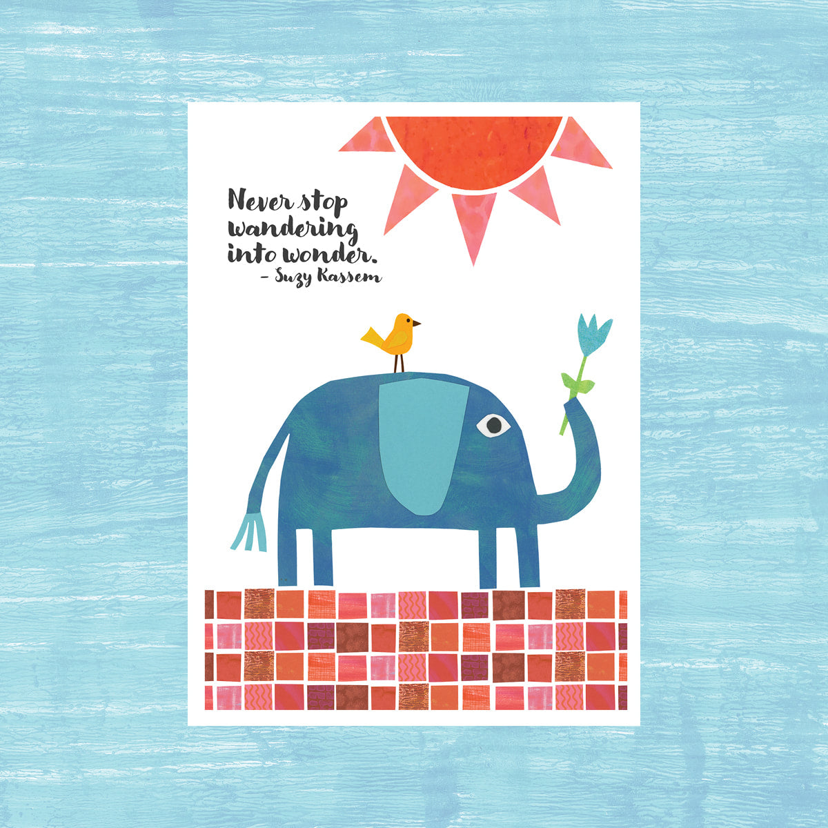 Wandering into Wonder - Greeting Card