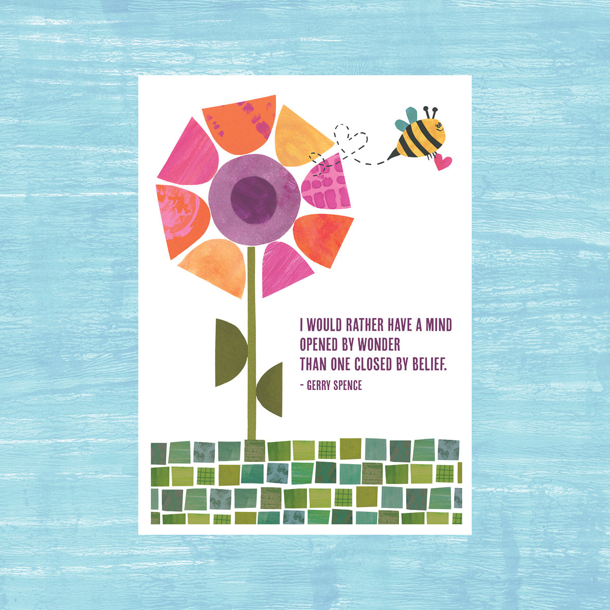 Opened by Wonder - Greeting Card