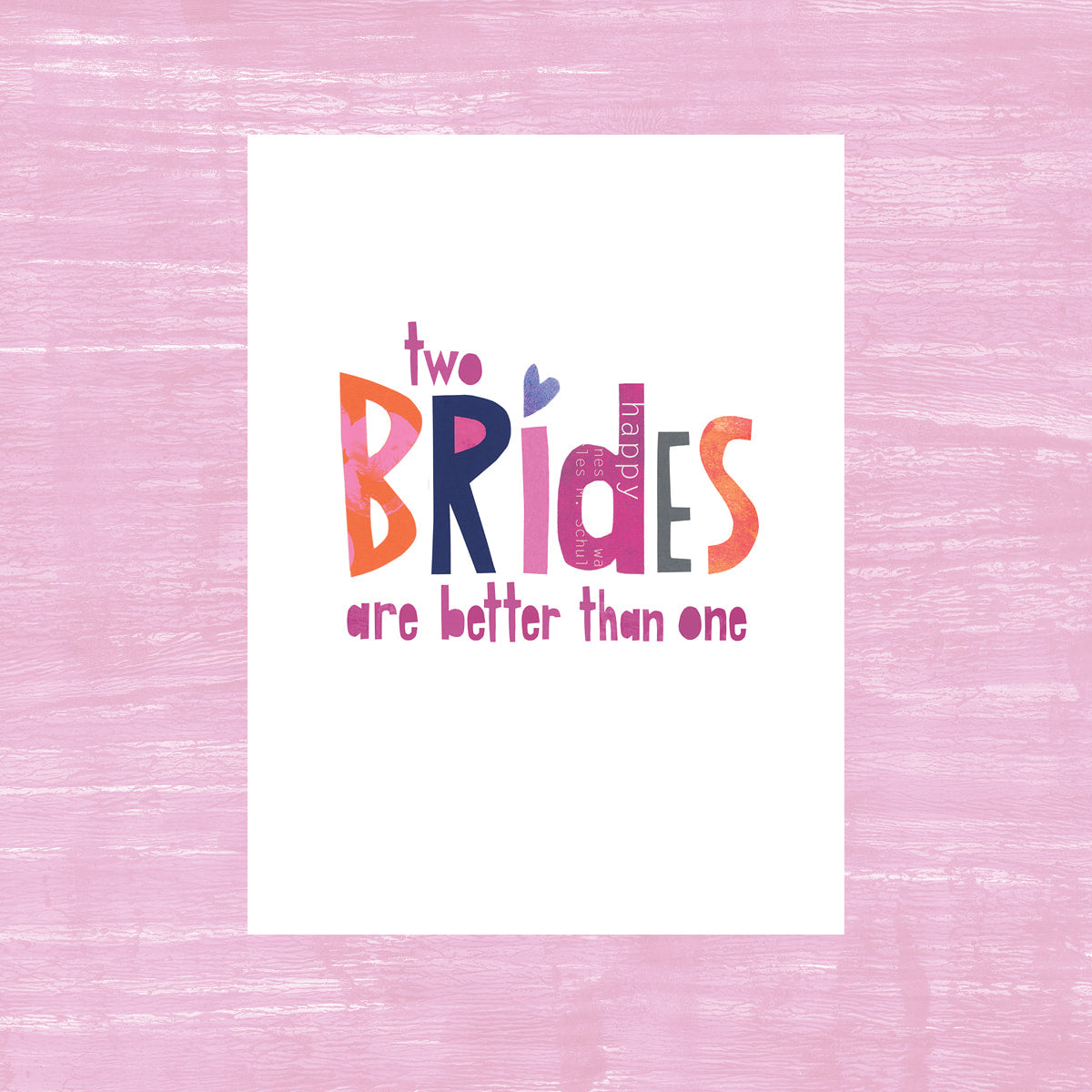 Two Brides - Greeting Card