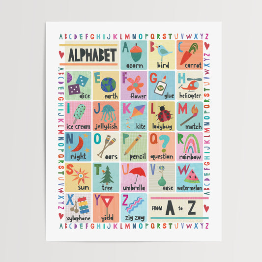 Alphabet Fine Art Print