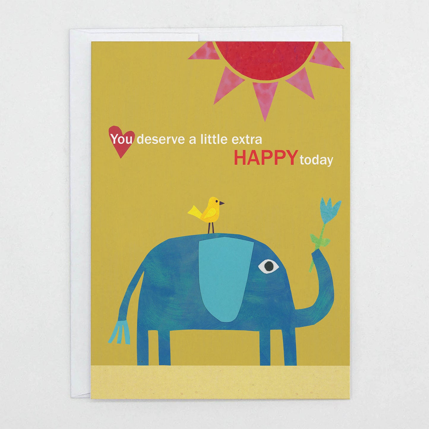 You Deserve a Little Extra Happy - Birthday Card