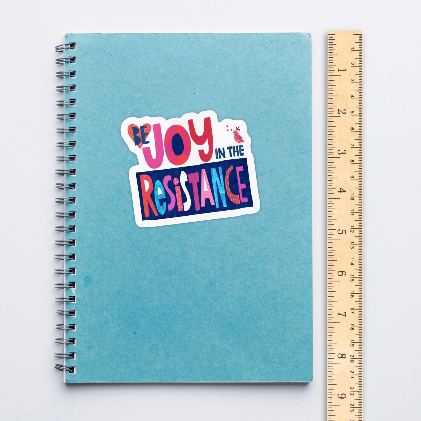 Be Joy in the Resistance Vinyl Sticker – Die-Cut