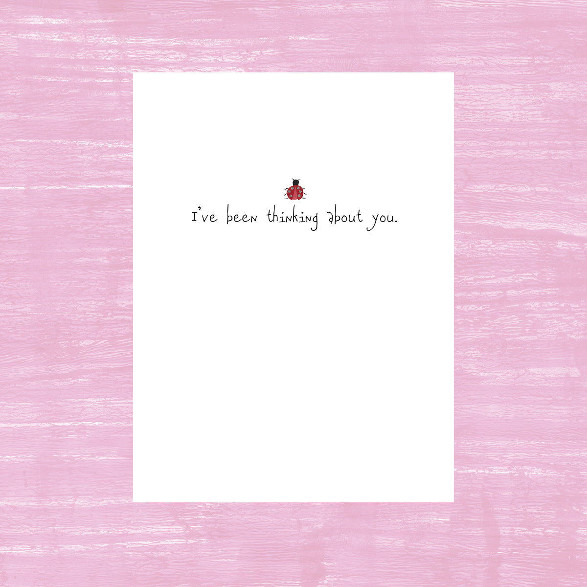 Hello Ladybug - Greeting Card