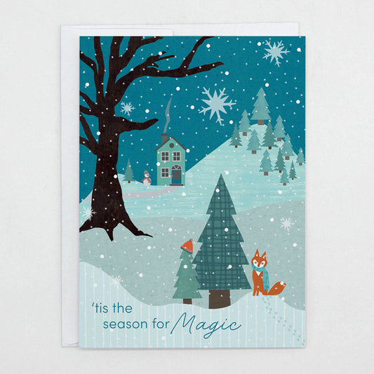 'Tis the Season for Magic - Holiday & Christmas Card