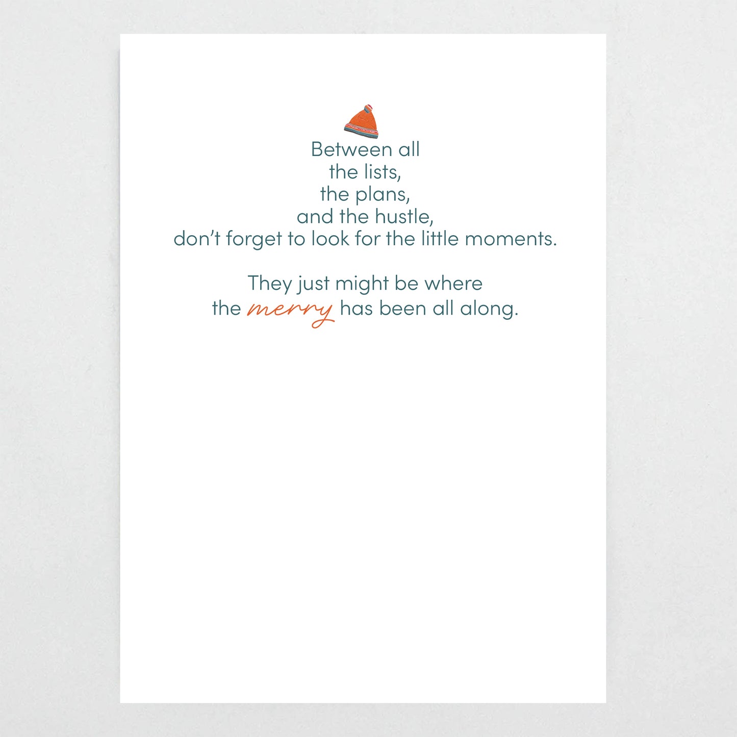 Find the Merry Holiday Card - Christmas Card, Winter Greeting