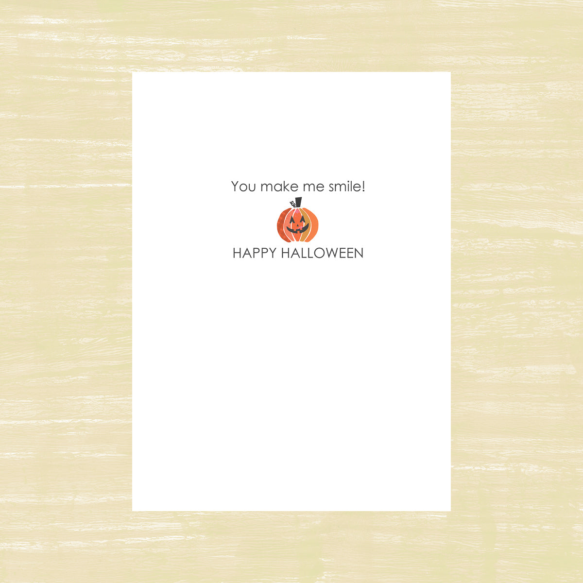 Hey Pumpkin - Greeting Card