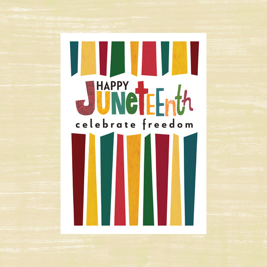 Happy Juneteenth - Greeting Card