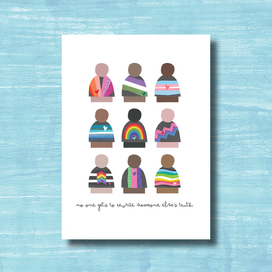 Little People Truth - Greeting Card