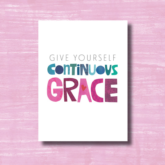 Continuous Grace - Greeting Card