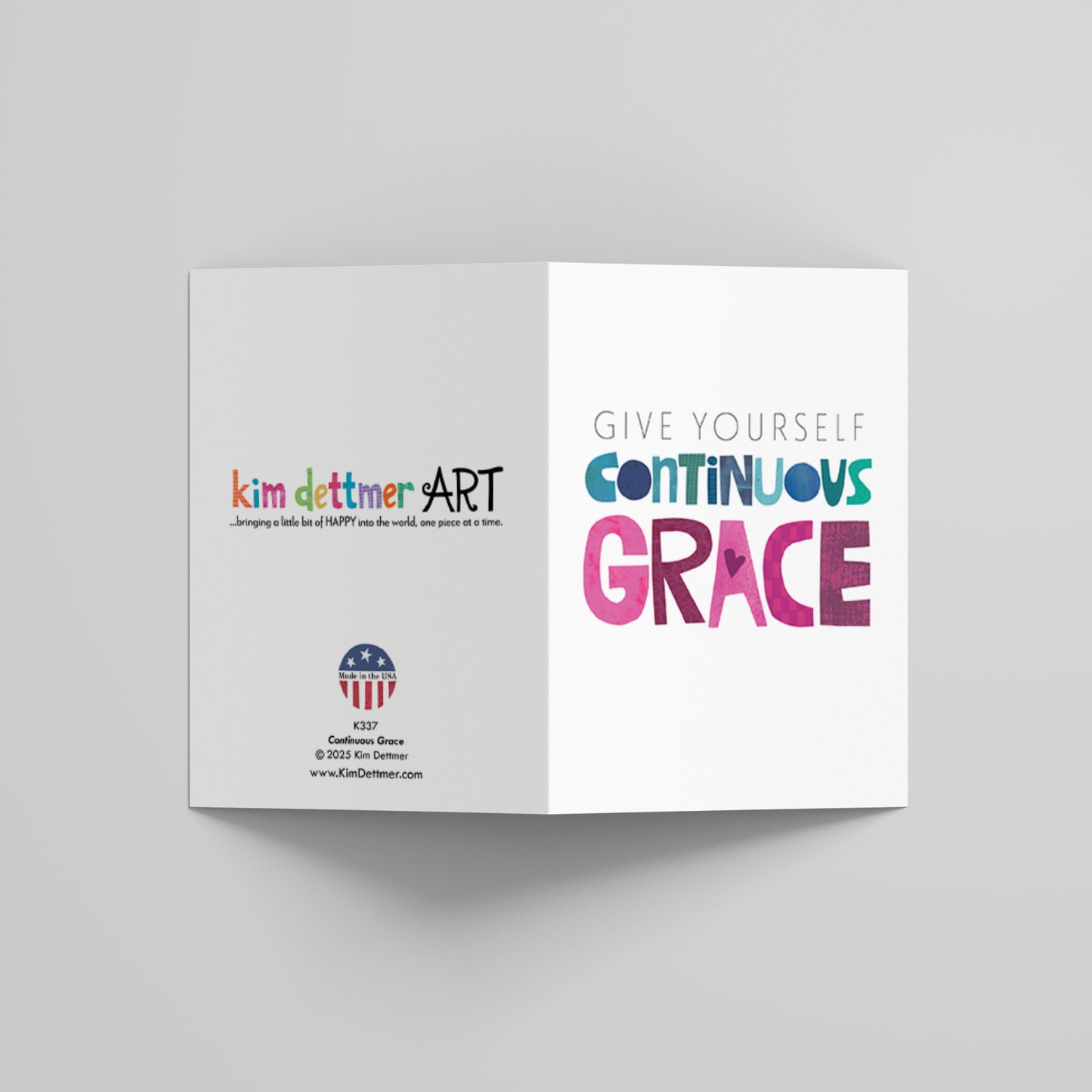 Continuous Grace - Greeting Card