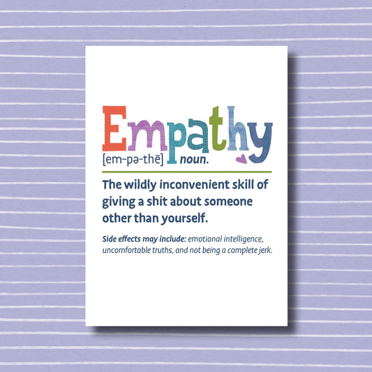 Empathy Snarked - Greeting Card