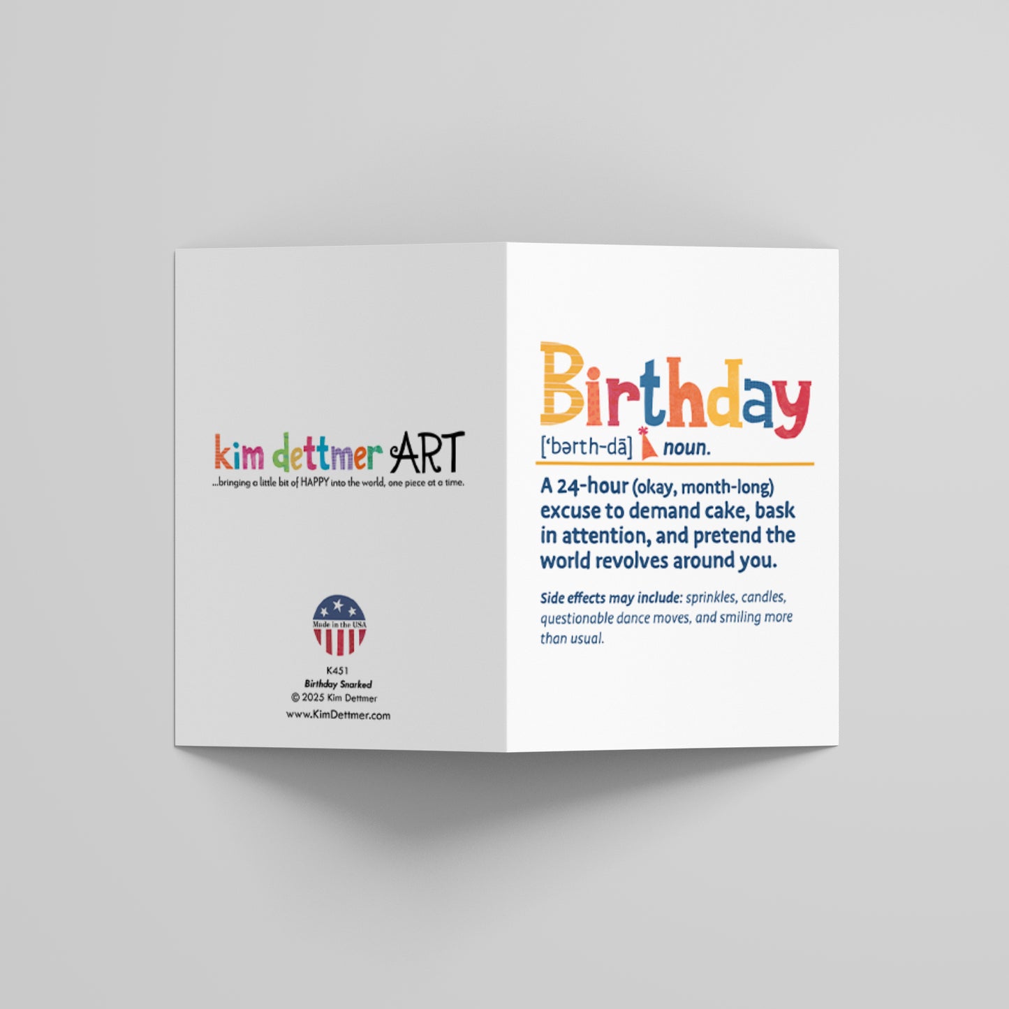 Birthday Snarked - Greeting Card