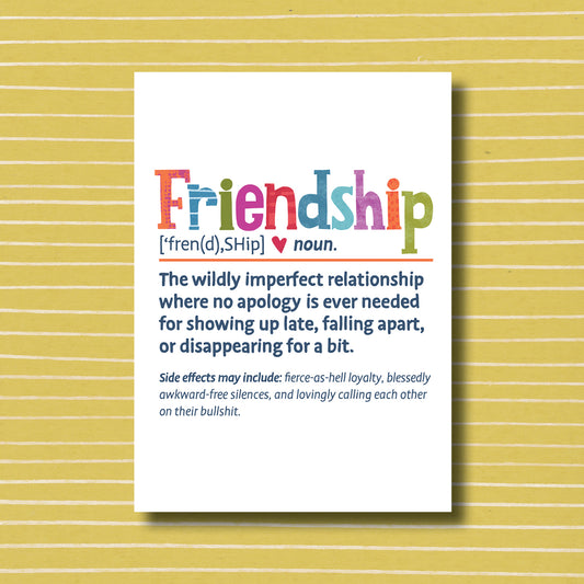 Friendship Snarked - Greeting Card