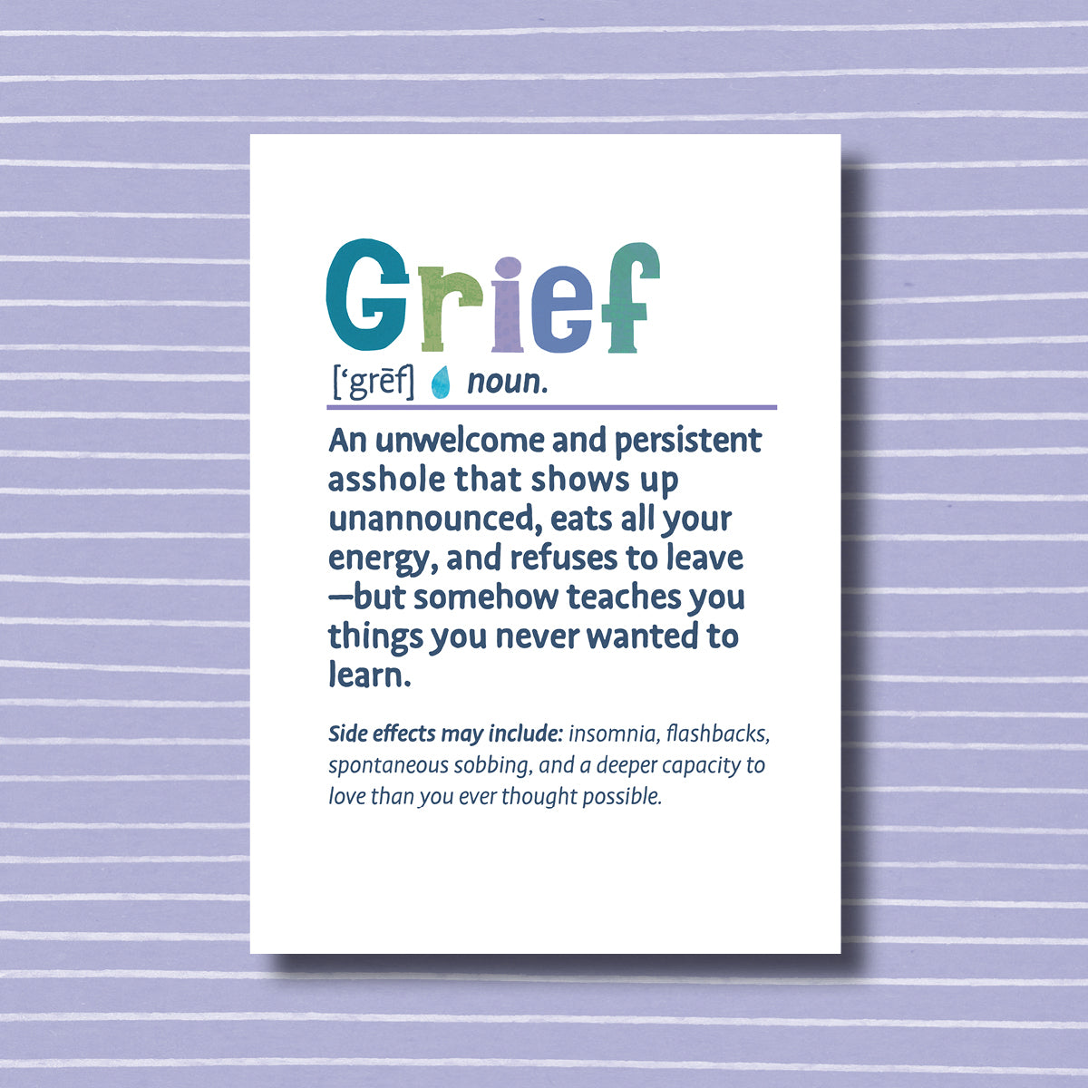 Grief Snarked - Greeting Card