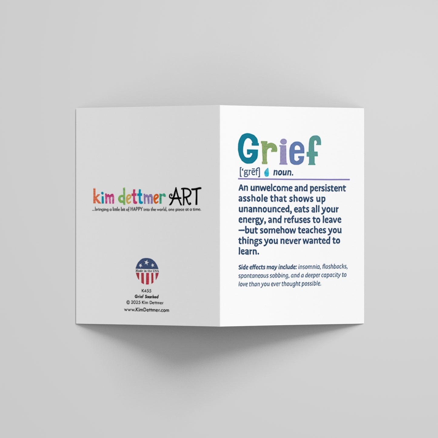 Grief Snarked - Greeting Card