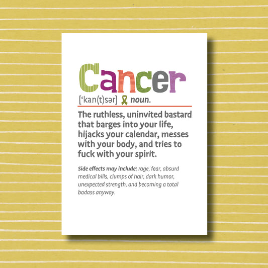 Cancer Snarked - Greeting Card