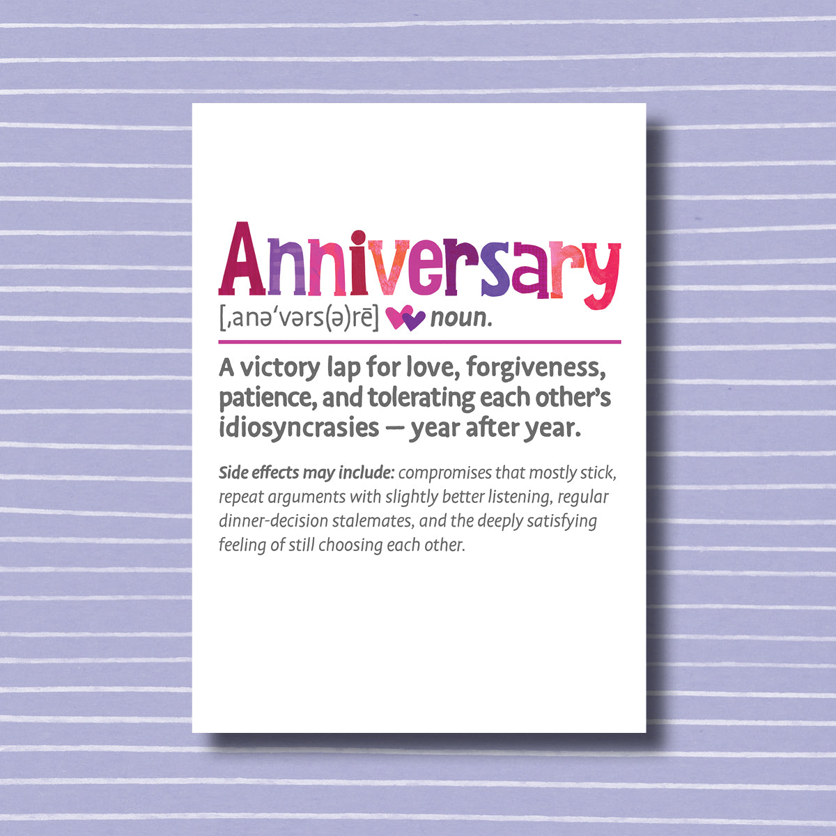 Anniversary Snarked - Greeting Card