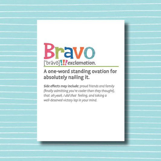 Bravo Snarked - Greeting Card