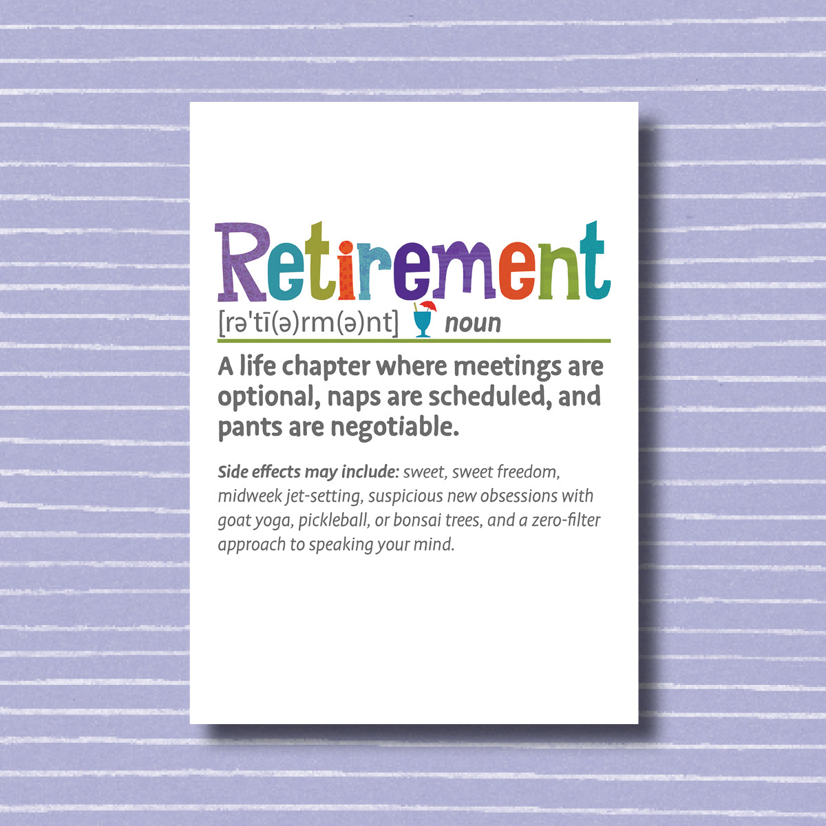 Retirement Snarked - Greeting Card