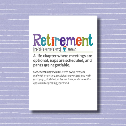 Retirement Snarked - Greeting Card