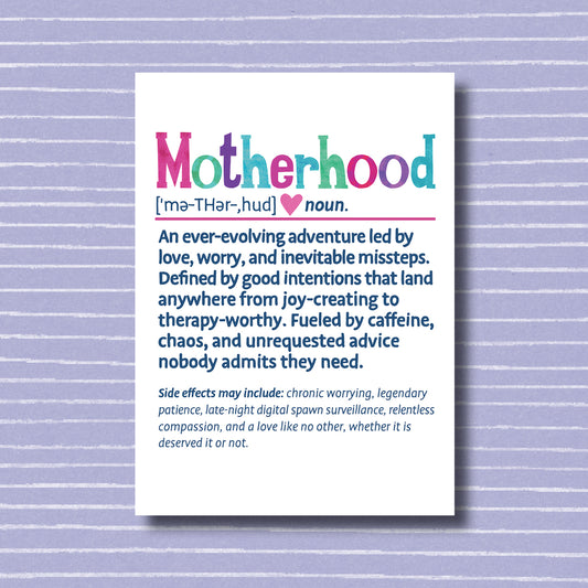 Motherhood Snarked - Greeting Card