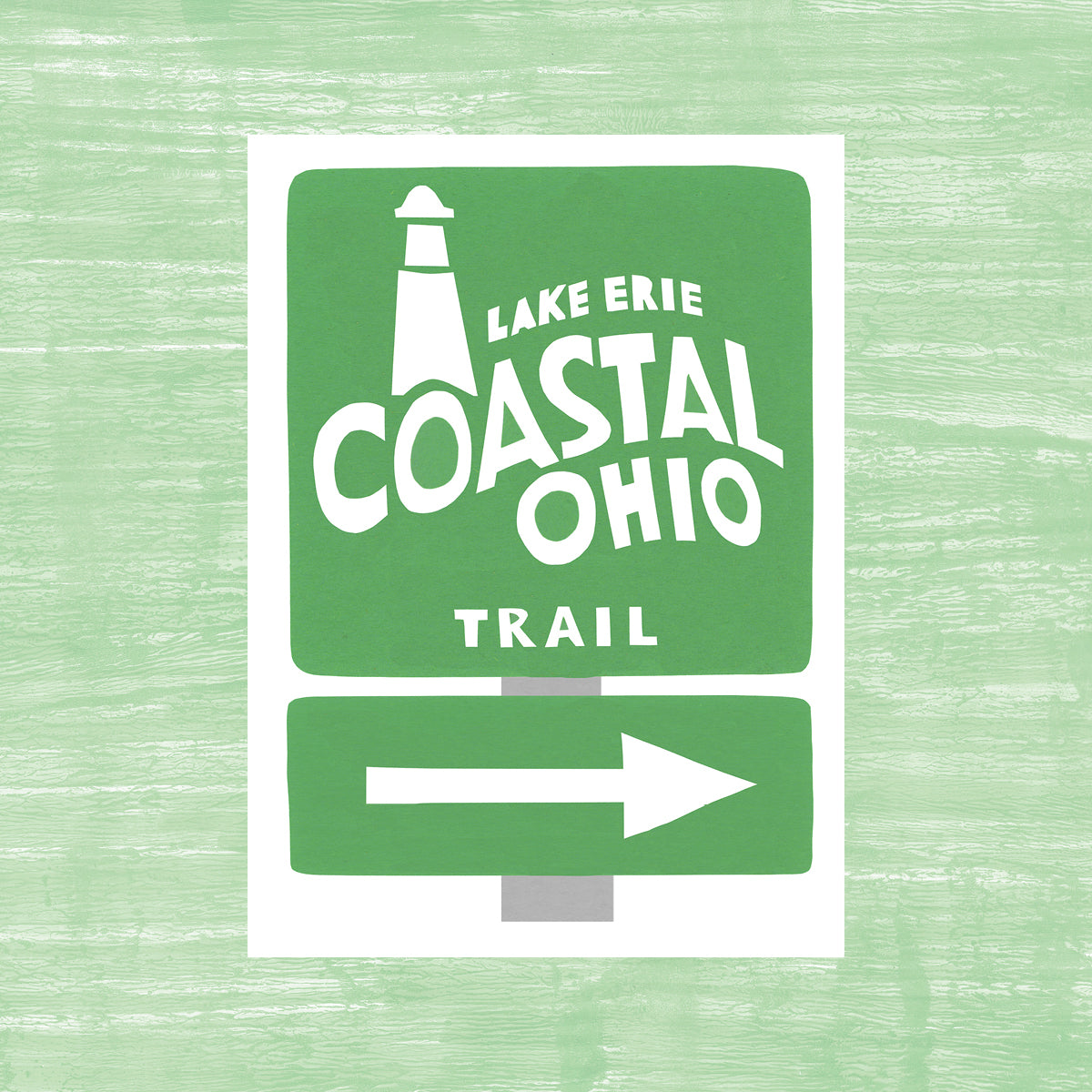 Coastal Ohio Trail - Greeting Card