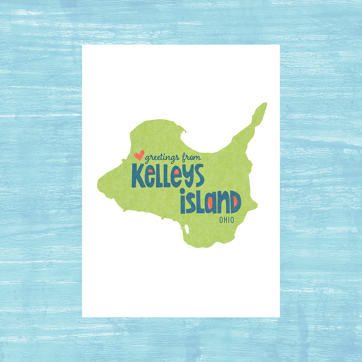 Greetings from Kelleys Island - Greeting Card
