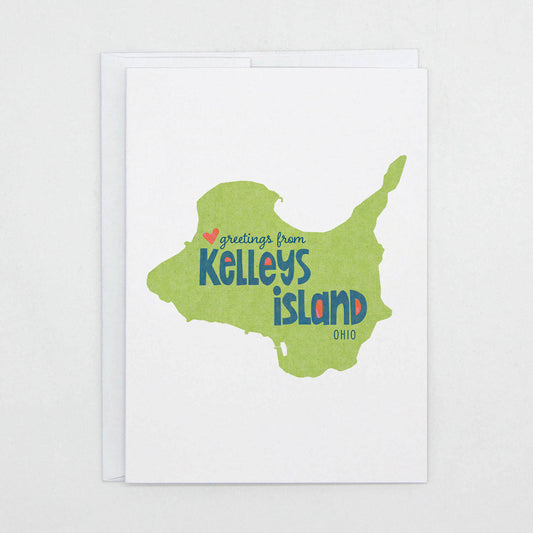 Greetings from Kelleys Island - Greeting Card