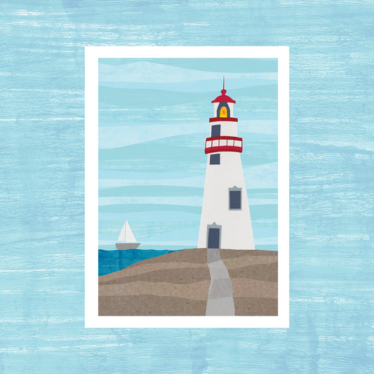 Marblehead Lighthouse - Greeting Card