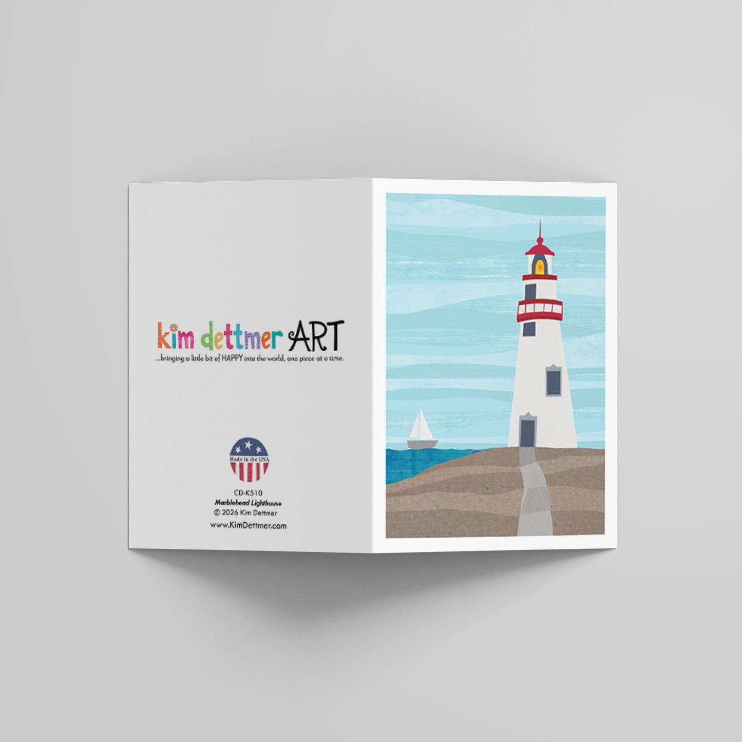Marblehead Lighthouse - Greeting Card
