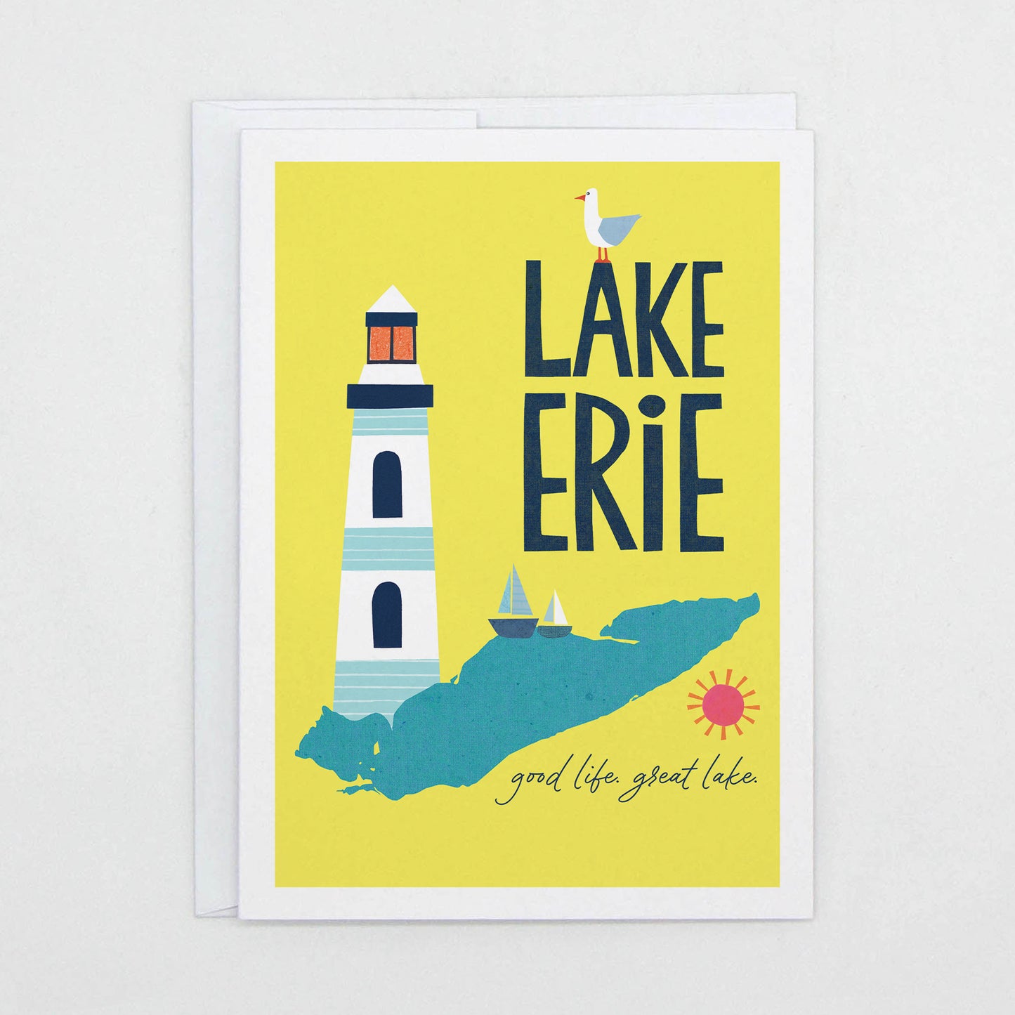 Lake Erie - Greeting Card