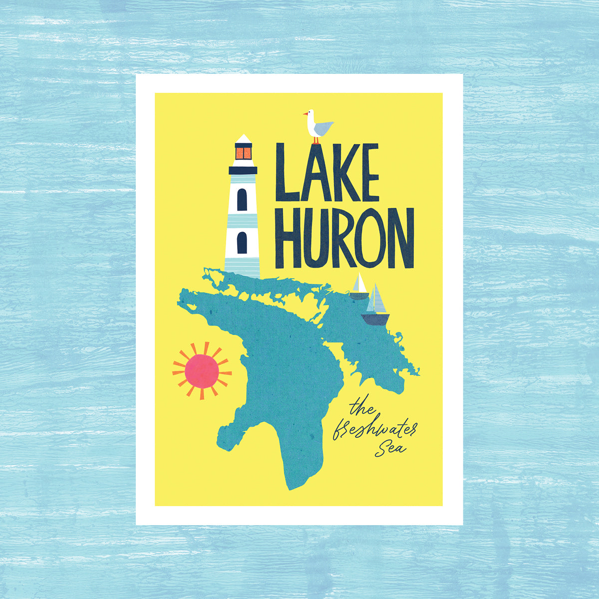 Lake Huron - Greeting Card