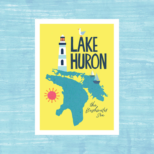 Lake Huron - Greeting Card