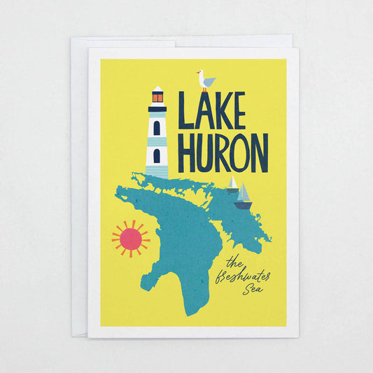 Lake Huron - Greeting Card