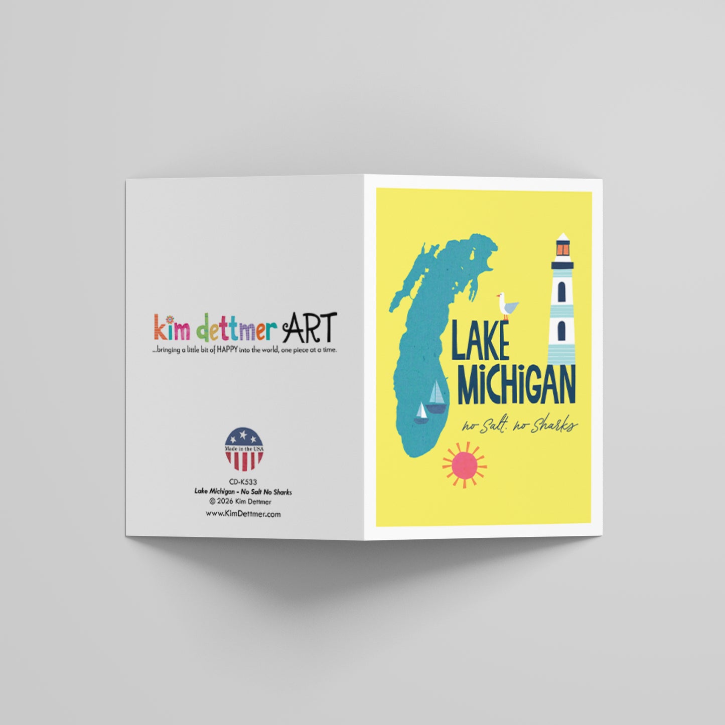 Lake Michigan - Greeting Card