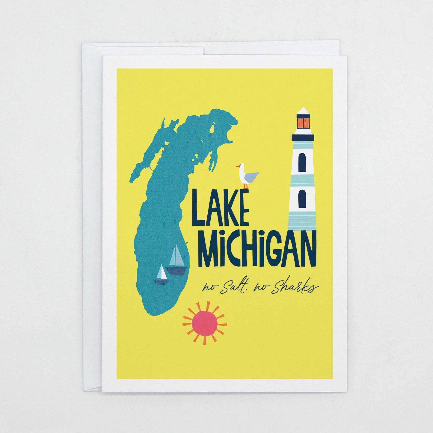 Lake Michigan - Greeting Card