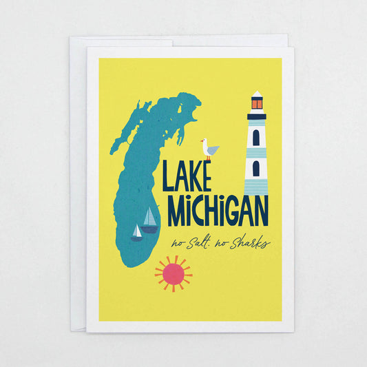 Lake Michigan - Greeting Card