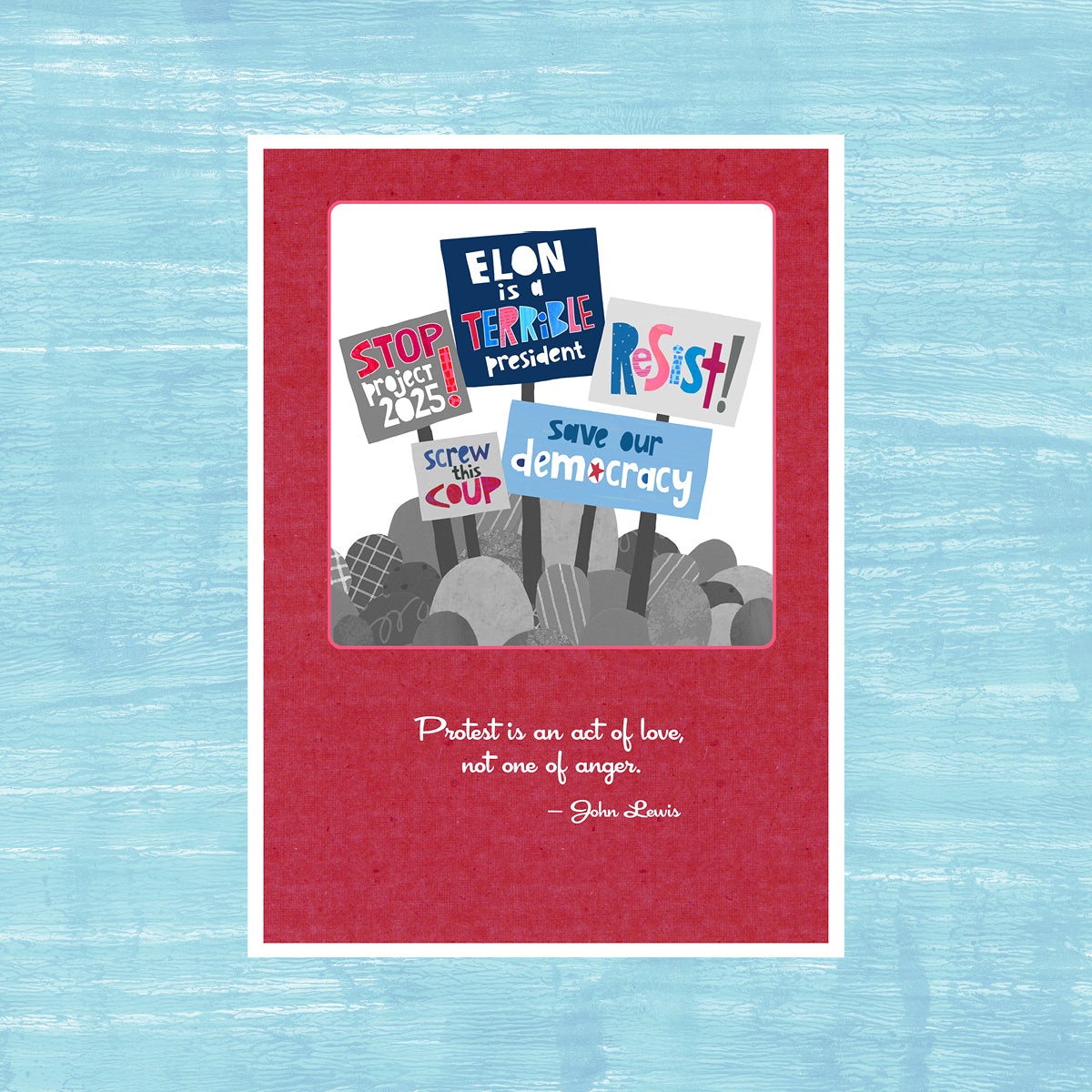 Good Trouble Greeting Card Bundle - Activism, Political, Resistance Cards