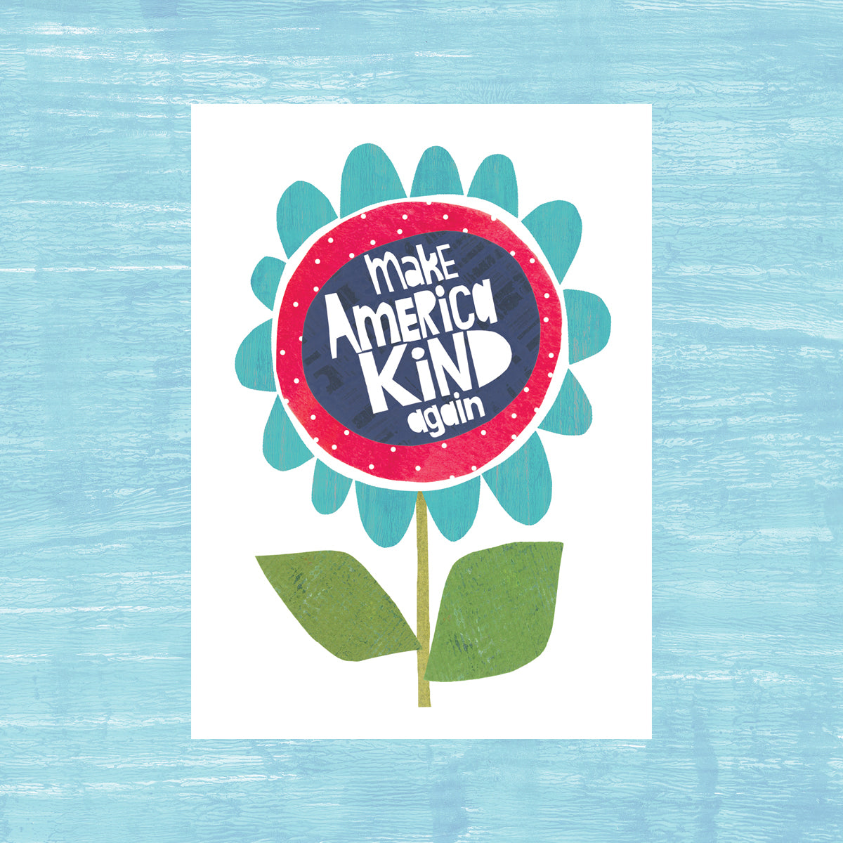 Make America Kind Again - Greeting Card