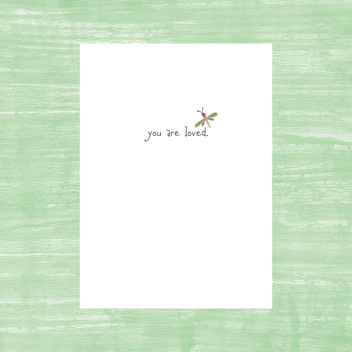 All Good Vibes Dragonfly - Greeting Card