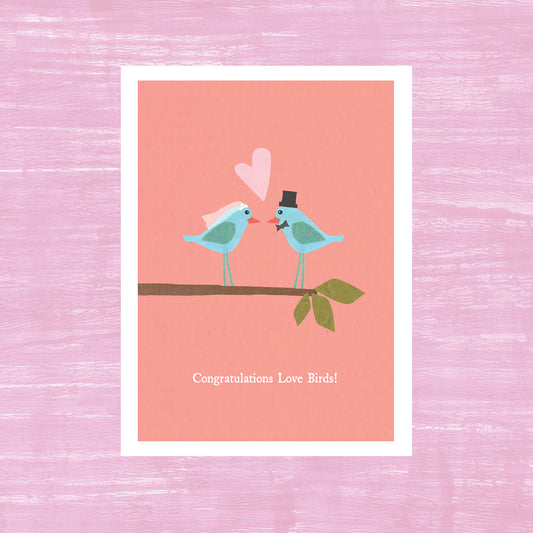 Love Birds - Greeting Card