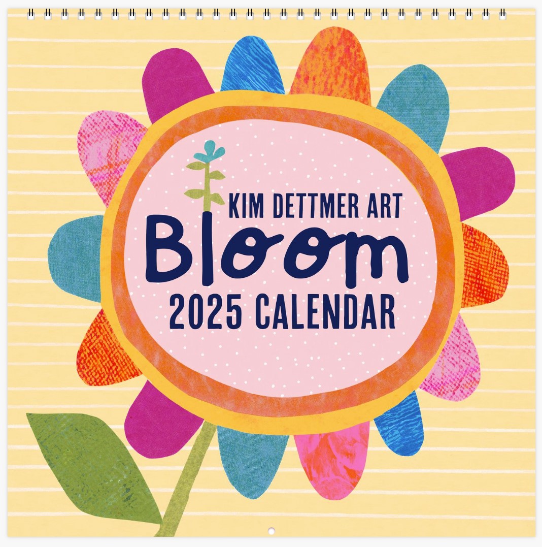 2025 Bloom Wall Calendar