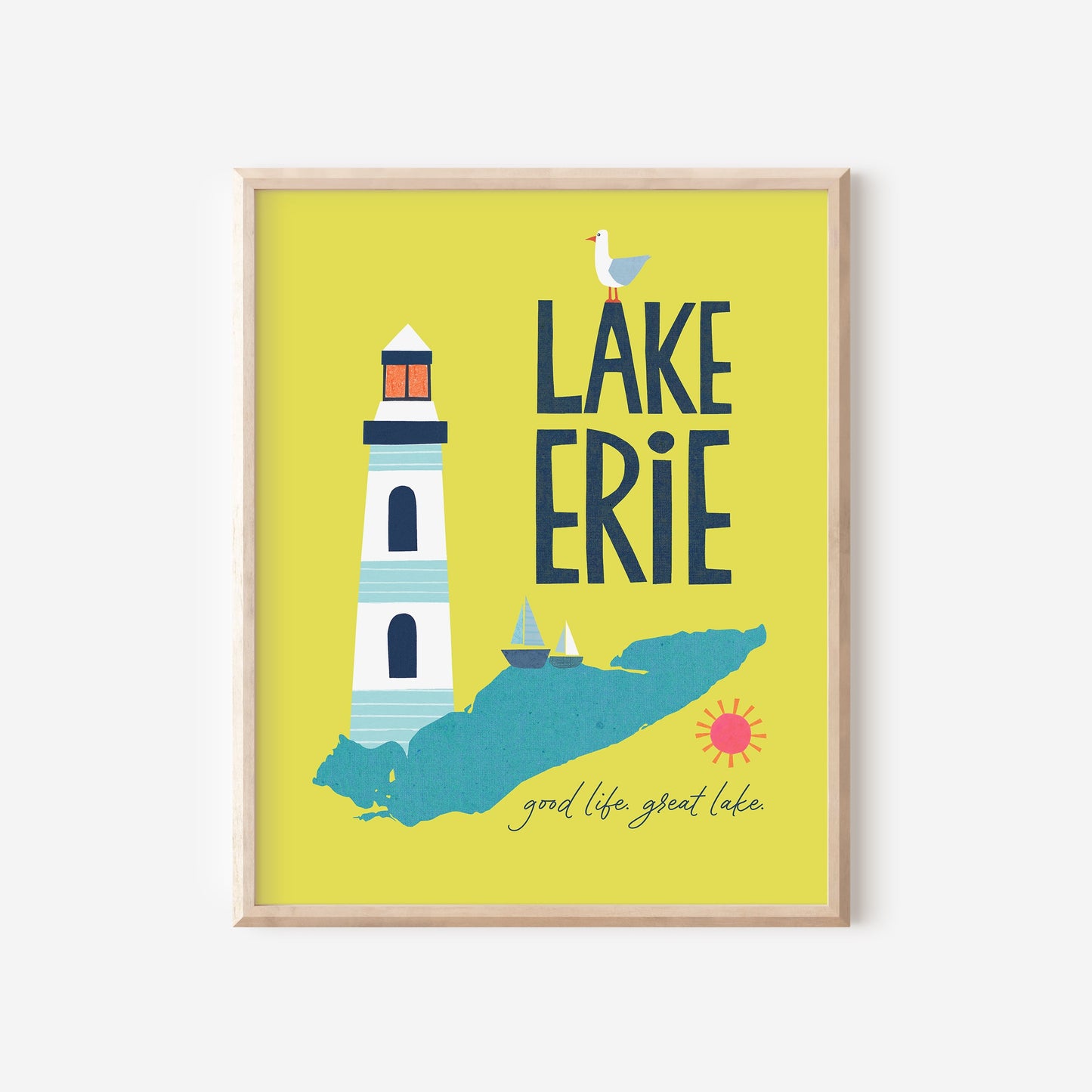 Lake Erie - 8x10 Art Print