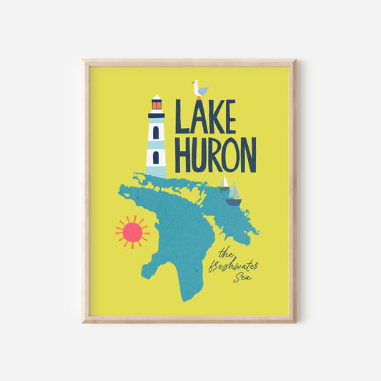 Lake Huron - 8x10 Art Print