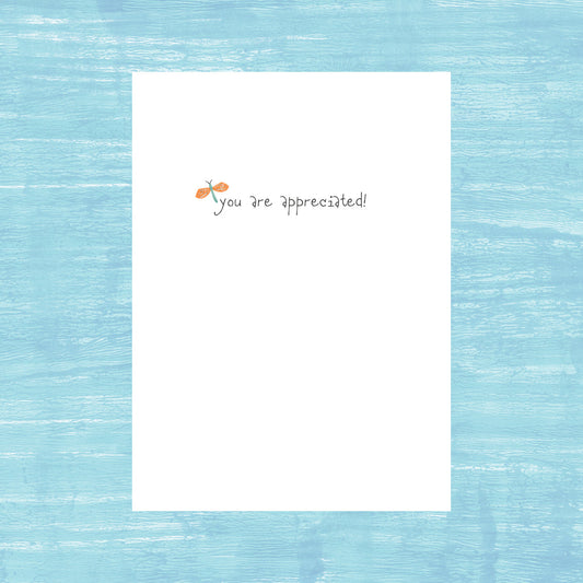 Thank You Very Moth - Greeting Card