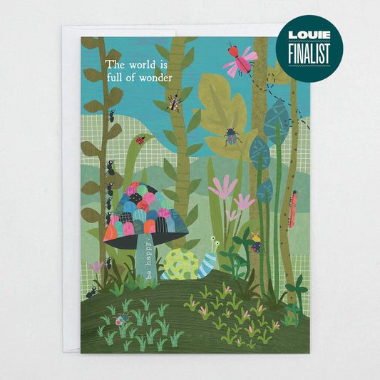 Wonderful World - Greeting Card