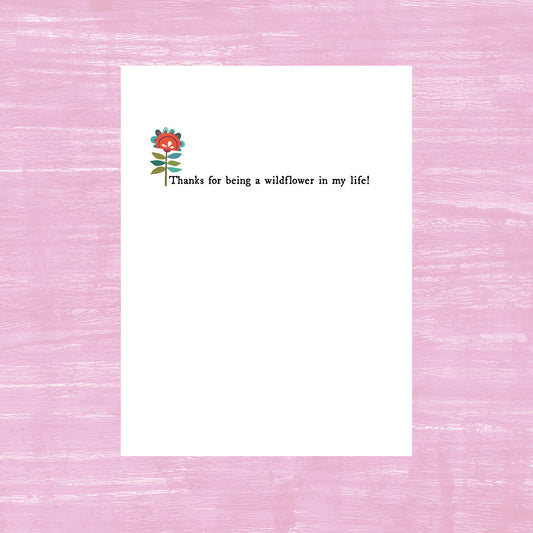 Wildflower - Greeting Card