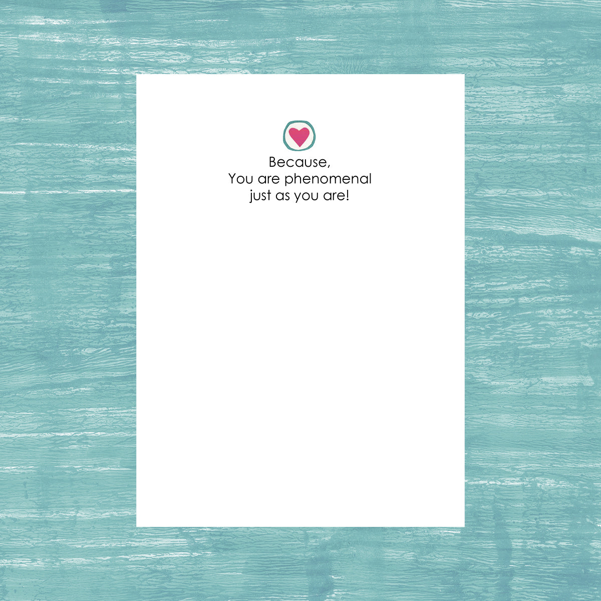 Be You - Greeting Card